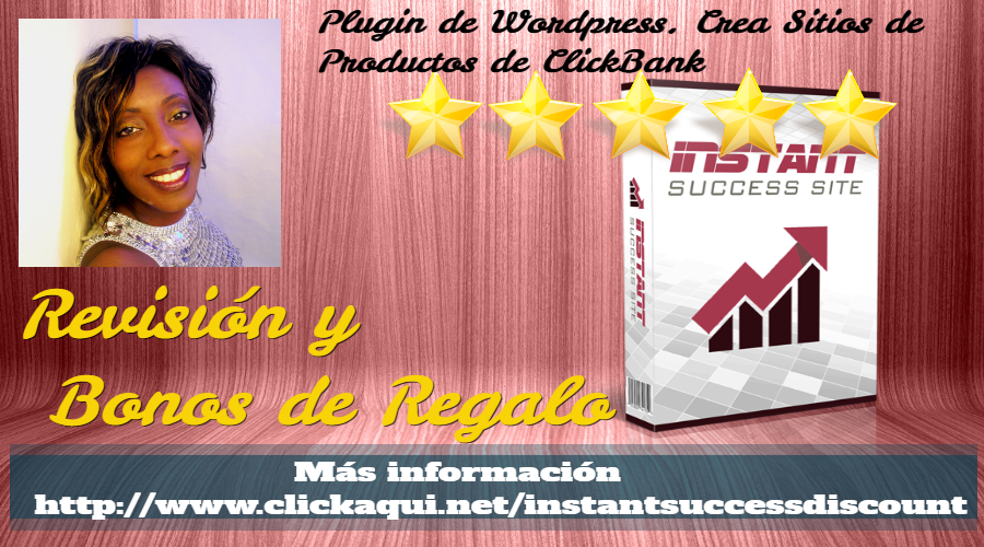 Instant Success Site. Plugin para crear sitios de revision de productos de clickbank