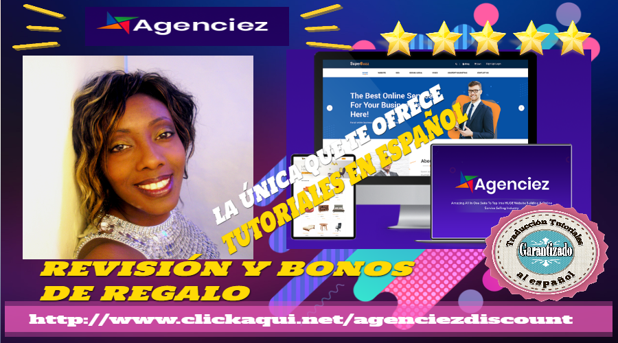 AGENCIEZ. Revision y Bonos.Crea Sitios Web Profesionales⭐️⭐️⭐️⭐️