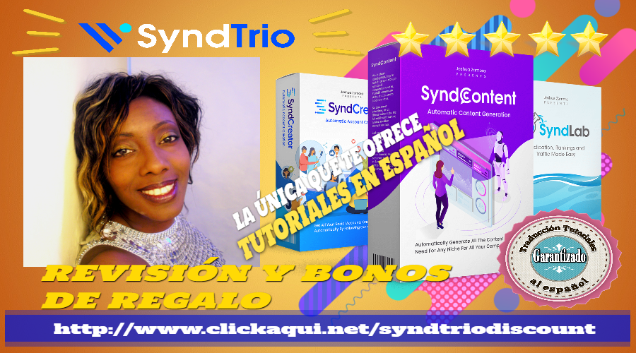 SYNDTRIO. Bonos y Revision⭐️⭐️⭐️⭐️