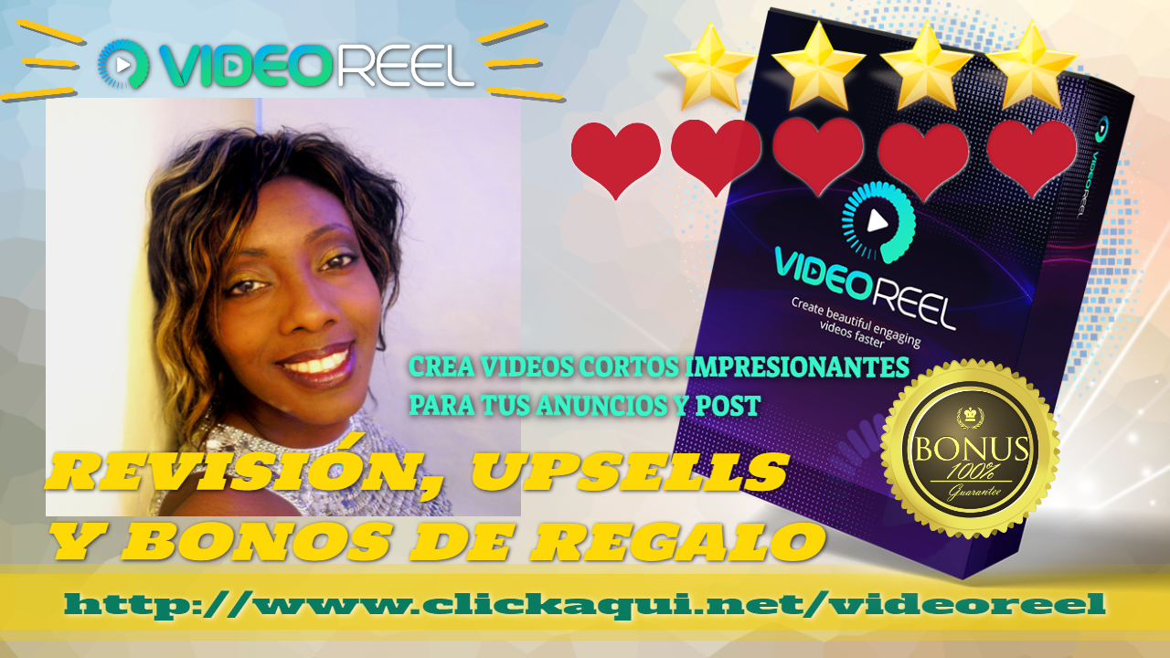 Bonuses and Review. VIDEOREEL ✨✨⭐️⭐️⭐️ Crea Tiendas Virtuales Impresionantes