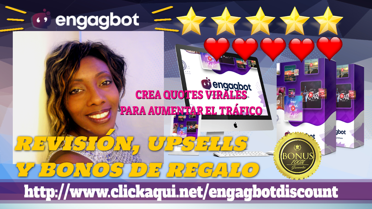 Bonuses and Review. ENGAGBOT ✨✨⭐️⭐️⭐️