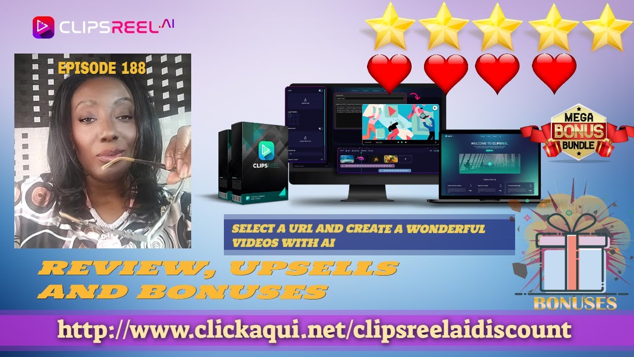 ClipsReel Ai Review – Turn ANY URL Into A Video with AI