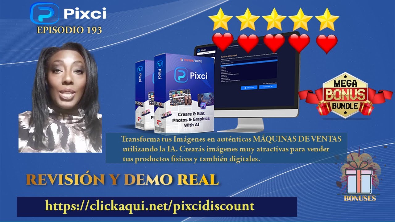 ✨⭐✅ PIXCI AI. Sorprendente Software. Review.150 workflows para transformar tus imágenes